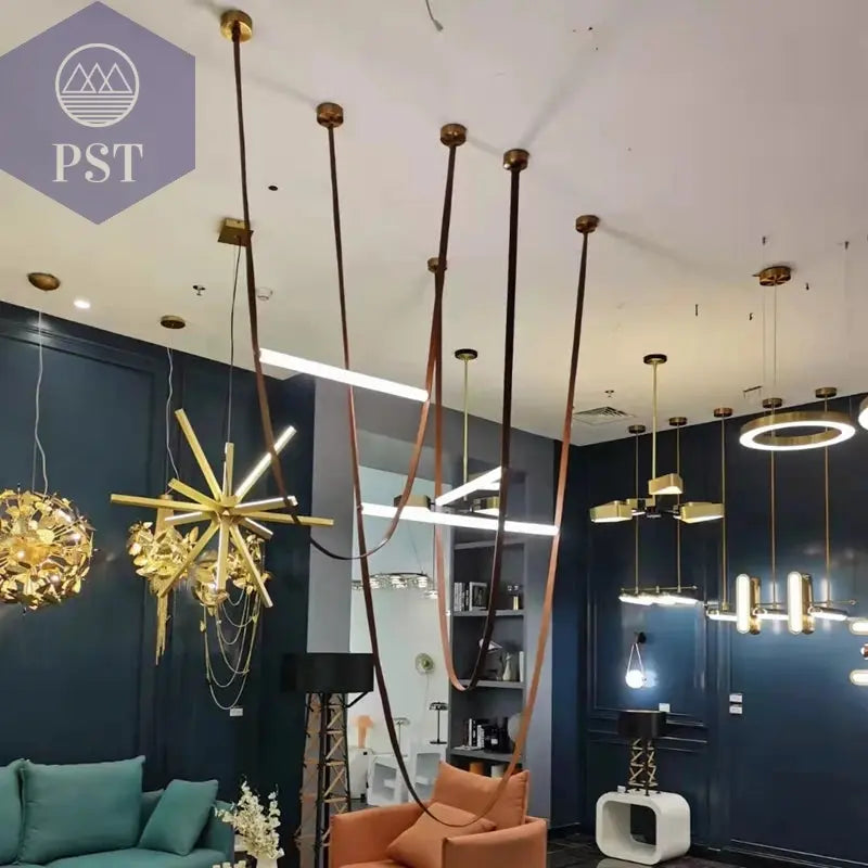 Exklusive LED Pendelleuchte 120-200 cm Design PST PS Tradings  PST PS Tradings  PST PS Tradings