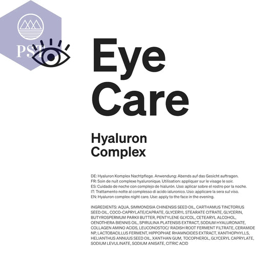 Eye Care – 15Ml Augencreme Mit Hyaluron – Eye Cream Mit Hyaluronsäure, Koffein, Aprikosenkernöl & Spirulina – anti Aging Gegen Augenringe – 100% Naturkosmetik, Vegan, Parfümfrei PST PS Tradings  PST PS Tradings  PST PS Tradings