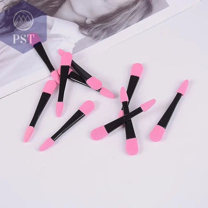 Eye Shadow Brushes Powder Brush Double Ended Eyeshadow Applicator Pro Sponge Eye Shadow Make Up Supplies PST PS Tradings  PST PS Tradings  PST PS Tradings Eye Shadow Brushes Powder Brush Double Ended Eyeshadow Applicator Pro Sponge Eye Shadow Make Up Supplies