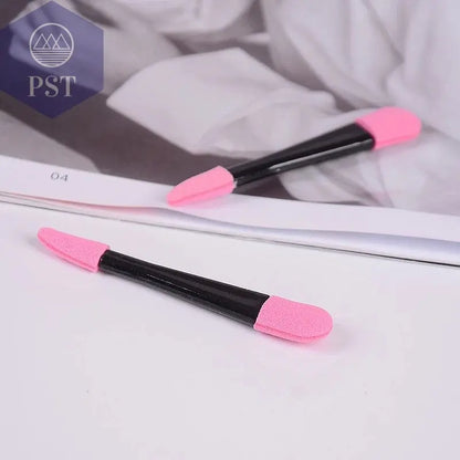 Eye Shadow Brushes Powder Brush Double Ended Eyeshadow Applicator Pro Sponge Eye Shadow Make Up Supplies PST PS Tradings  PST PS Tradings  PST PS Tradings Eye Shadow Brushes Powder Brush Double Ended Eyeshadow Applicator Pro Sponge Eye Shadow Make Up Supplies