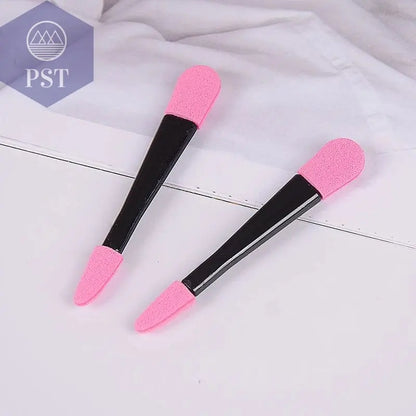 Eye Shadow Brushes Powder Brush Double Ended Eyeshadow Applicator Pro Sponge Eye Shadow Make Up Supplies PST PS Tradings  PST PS Tradings  PST PS Tradings Eye Shadow Brushes Powder Brush Double Ended Eyeshadow Applicator Pro Sponge Eye Shadow Make Up Supplies