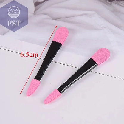 Eye Shadow Brushes Powder Brush Double Ended Eyeshadow Applicator Pro Sponge Eye Shadow Make Up Supplies PST PS Tradings  PST PS Tradings  PST PS Tradings Eye Shadow Brushes Powder Brush Double Ended Eyeshadow Applicator Pro Sponge Eye Shadow Make Up Supplies