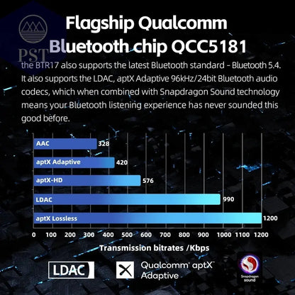 FiiO BTR17 Hi-Res Hifi Bluetooth Kopfhörer Verstärker PST PS Tradings Verstärker PST PS Tradings  PST PS Tradings
