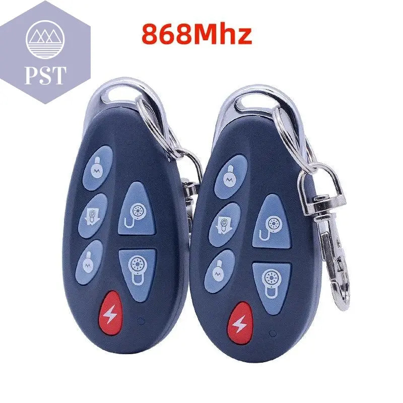 Focus 433Mhz or 868Mhz PB-403R Remote Control Arm Disarm Home Arm SOS 6 Key Function Wireless Alarm Remote Keyfob - PST PS Tradings