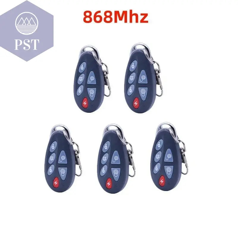 Focus 433Mhz or 868Mhz PB-403R Remote Control Arm Disarm Home Arm SOS 6 Key Function Wireless Alarm Remote Keyfob - PST PS Tradings