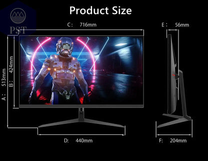 Gaming Monitor 32 Zoll 2K Display 165Hz IPS Panel PST PS Tradings Monitor PST PS Tradings  PST PS Tradings