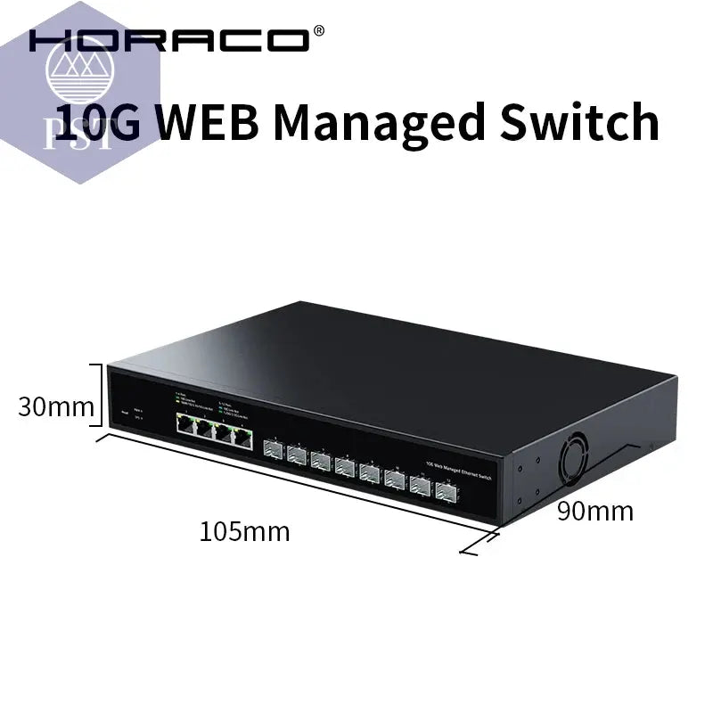 HORACO 12-Port 10G Web Managed Switch PST PS Tradings Switch PST PS Tradings ZX-SWTGW2C48NS PST PS Tradings HORACO 12-Port 10G Web Managed Switch Switch