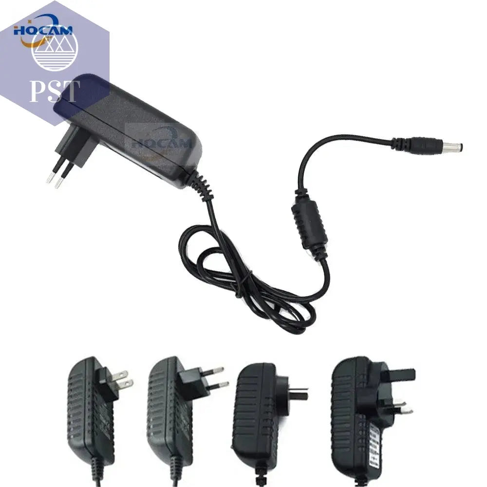 HQCAM Qualified AC 110-240V To DC 12V 2A Power Supply Adapter For CCTV,EU/US/UK/AU Plug PST PS Tradings  PST PS Tradings EU-Plug PST PS Tradings HQCAM Qualified AC 110-240V To DC 12V 2A Power Supply Adapter For CCTV,EU/US/UK/AU Plug