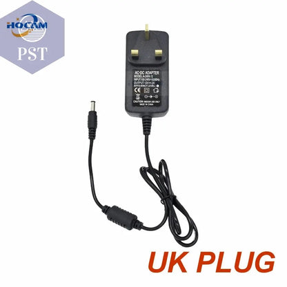 HQCAM Qualified AC 110-240V To DC 12V 2A Power Supply Adapter For CCTV,EU/US/UK/AU Plug PST PS Tradings  PST PS Tradings  PST PS Tradings HQCAM Qualified AC 110-240V To DC 12V 2A Power Supply Adapter For CCTV,EU/US/UK/AU Plug