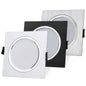 2,5 zoll Downlight LED 6w 9w 12w 220v Natur Weiß Quadratische Einbau LED Lampe Spot Licht für Wohnzimmer Foyer Schlafzimmer Küche       PST PS Tradings