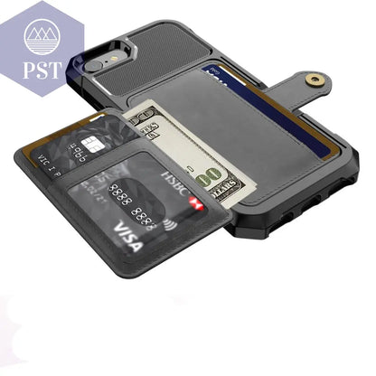 Hard Protective Wallet Case for iPhone       PST PS Tradings
