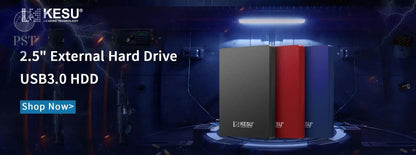 KESU HDD 2.5" Portable External Hard Drive disk 1tb /320gb/500gb USB3.0 Storage Compatible for notebook PC Desktop жесткий диск - PST PS Tradings