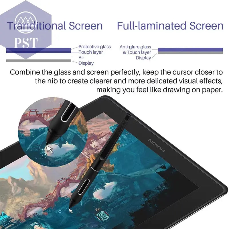 Kamvas Pro 16 Drawing Pen Tablet 15.6 Inch 120% Srgb Digital Graphic Tablet Pen Display Monitor with Tilt Function PST PS Tradings  PST PS Tradings  PST PS Tradings Kamvas Pro 16 Drawing Pen Tablet 15.6 Inch 120% Srgb Digital Graphic Tablet Pen Display Monitor with Tilt Function