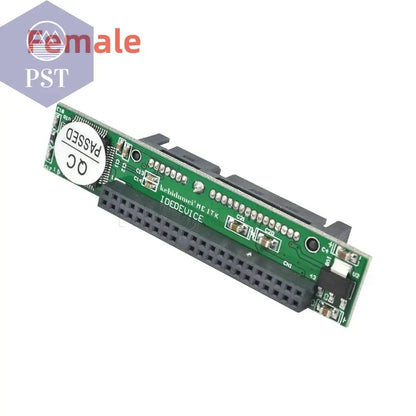 Kebidu Sata to IDE 2.5 Sata Female to 2.5 inch IDE Male 44 pin port 1.5Gbs Support  ATA 133 100 HDD CD DVD Adapter       PST PS Tradings