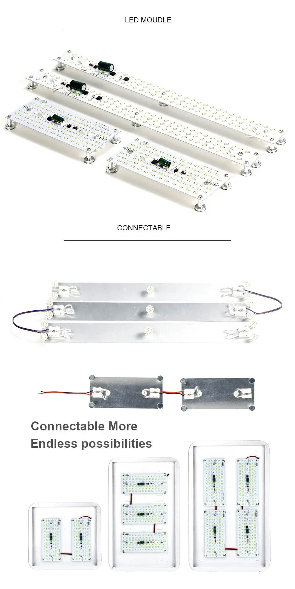 LED Panel Light 10W 18W 25W 40W No Flicker AC 220V 230V for Ceiling Light Source Square Round Panel Light       PST PS Tradings