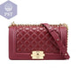 Leather one-shoulder diagonal colorful chain bag  Handtasche bag Shopper     PST PS Tradings