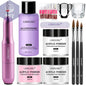 Limegirl Acrylic Powder Set Pink White Clear Acrylic Nail Kit for Nails Extension Professional Nail Art Acrylic Liquid Set  nail extension set     PST PS Tradings