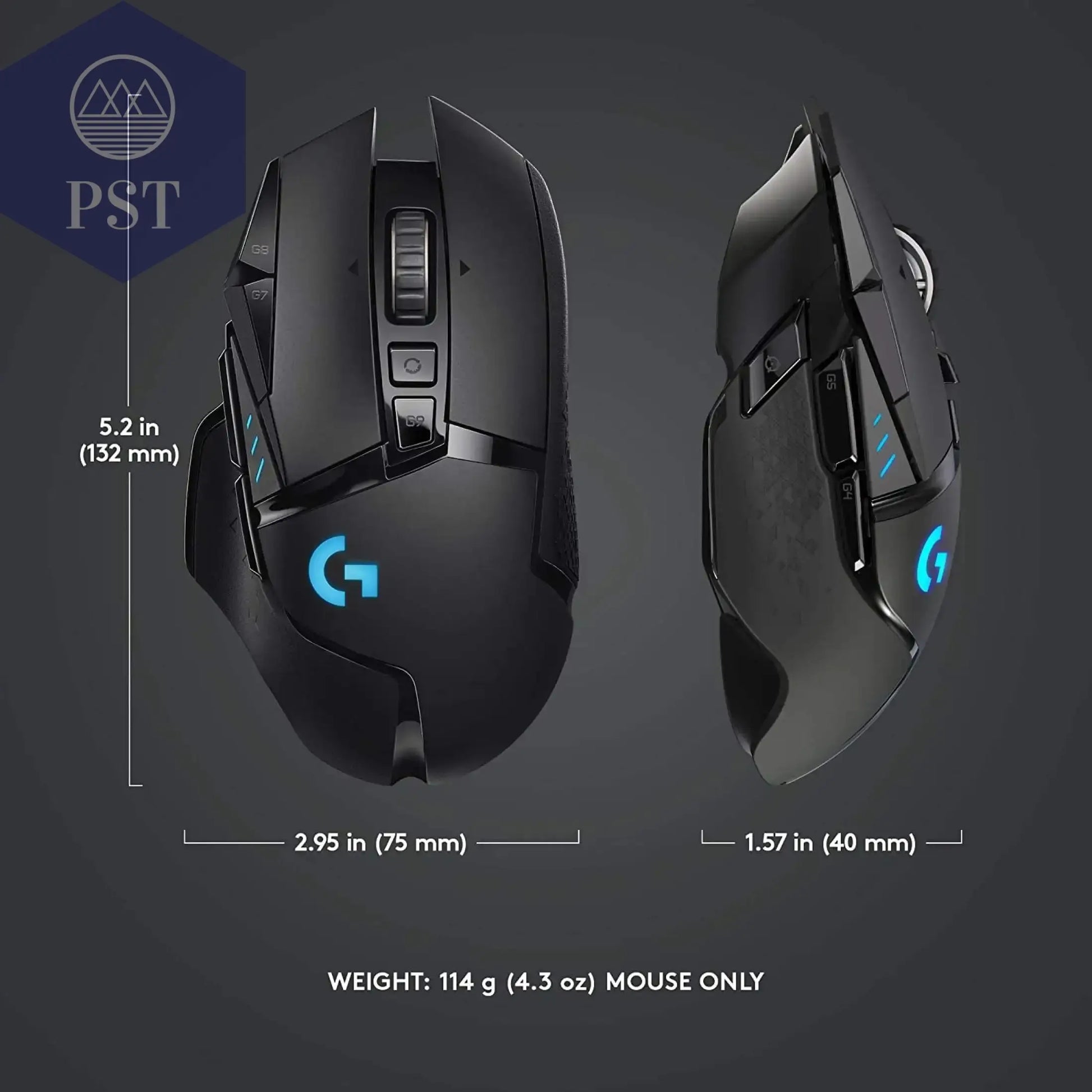Logitech G502 HERO Gaming Maus 25600 DPI RGB PST PS Tradings   Logitech G502 HERO Gaming Maus 25600 DPI RGB
