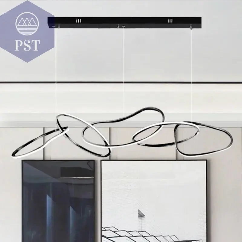 Luxuriöse Dimmbare Pendelleuchte Esstisch Leuchter Wohnzimmer Beleuchtung PST PS Tradings Pendelleuchte PST PS Tradings  PST PS Tradings