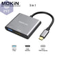 MOKiN USB-C Dockingstation für MacBook & iPad PST PS Tradings  PST PS Tradings 3-in-1-Russian-Federation PST PS Tradings