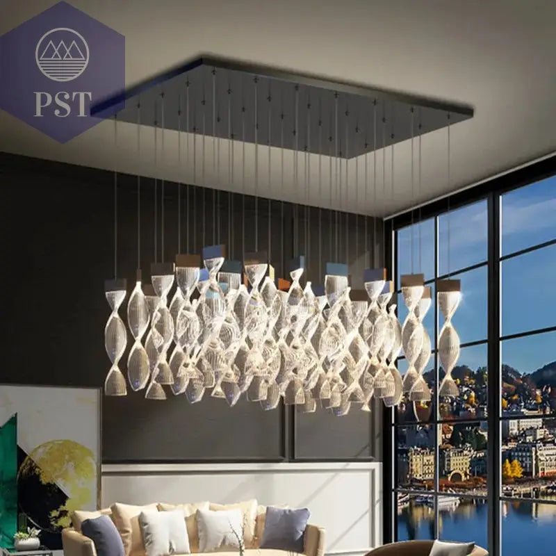 Moderne Dimmbares LED Kronleuchter Design PST PS Tradings Pendelleuchte PST PS Tradings  PST PS Tradings Moderne Dimmbares LED Kronleuchter Design Pendelleuchte