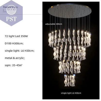 Moderne Kronleuchter dimmbare LED Pendelleuchter Design Leuchter PST PS Tradings Pendelleuchte PST PS Tradings  PST PS Tradings Moderne Kronleuchter dimmbare LED Pendelleuchter Design Leuchter Pendelleuchte