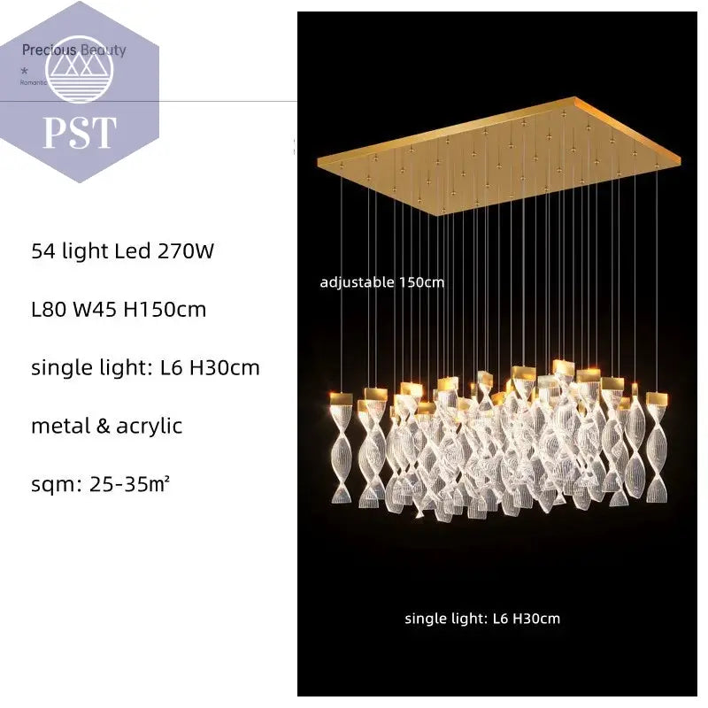 Moderne Kronleuchter dimmbare LED Pendelleuchter Design Leuchter PST PS Tradings Pendelleuchte PST PS Tradings  PST PS Tradings Moderne Kronleuchter dimmbare LED Pendelleuchter Design Leuchter Pendelleuchte