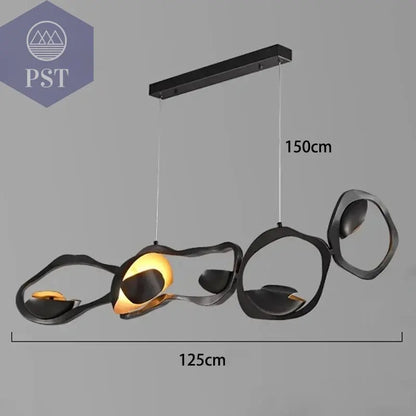 Moderne LED Pendelleuchter Design Deckenleuchter für Esszimmer Wohnzimmer Beleuchtung PST PS Tradings Leuchte PST PS Tradings Length-125cm-Neutral-light-4000K PST PS Tradings