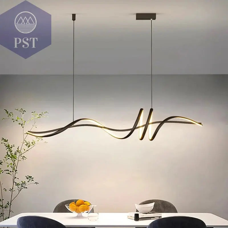 Moderne Pendelleuchte LED Esstischlampe Deckenleuchter 160cm PST PS Tradings Pendelleuchte PST PS Tradings  PST PS Tradings