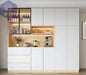Moderne Wohnzimmerschrank mit Glastüren PST PS Tradings  PST PS Tradings 220x40x220cm-Style8 PST PS Tradings
