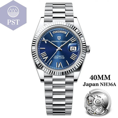 PAGANI DESIGN DD36 Automatik Uhr Armbanduhr PST PS Tradings Armbanduhr PST PS Tradings Blue-40MM-CHINA PST PS Tradings PAGANI DESIGN DD36 Automatik Uhr Armbanduhr Armbanduhr