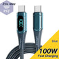 PD 100 W Usb-Typ-C-Kabel Auf USB C 7 a Schnellladekabel Für OPPO Realme Huawei Poco Samsung Displaykabel PST PS Tradings  PST PS Tradings 100W-Blue-Cable-2-2M PST PS Tradings PD 100 W Usb-Typ-C-Kabel Auf USB C 7 a Schnellladekabel Für OPPO Realme Huawei Poco Samsung Displaykabel