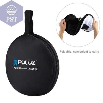 PULUZ 45cm Ring Softbox Speedlight Round Style Flash Light  Photography Shoot Soft box Foldable Soft Flash Light Diffuser       PST PS Tradings