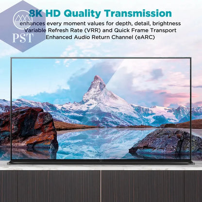 QGeeM 8K HDMI Kabel HDMI 2.1 für Xiaomi Xbox PS5 PS4 Chromebook 120Hz Splitter Cord  Cable     PST PS Tradings
