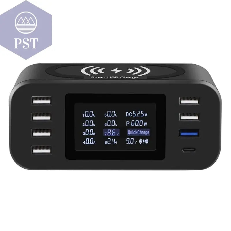 Qi Wireless Charger Quick Charge 3.0 Fast Charging Station 60W for Samsung S9 S8 Mi Nexus LG Sony Moto Nokia QC3.0 Power Adapter PST PS Tradings  PST PS Tradings  PST PS Tradings Qi Wireless Charger Quick Charge 3.0 Fast Charging Station 60W for Samsung S9 S8 Mi Nexus LG Sony Moto Nokia QC3.0 Power Adapter