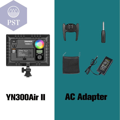 RGB Adjustable LED Camera Light with Adapter      2 PST PS Tradings