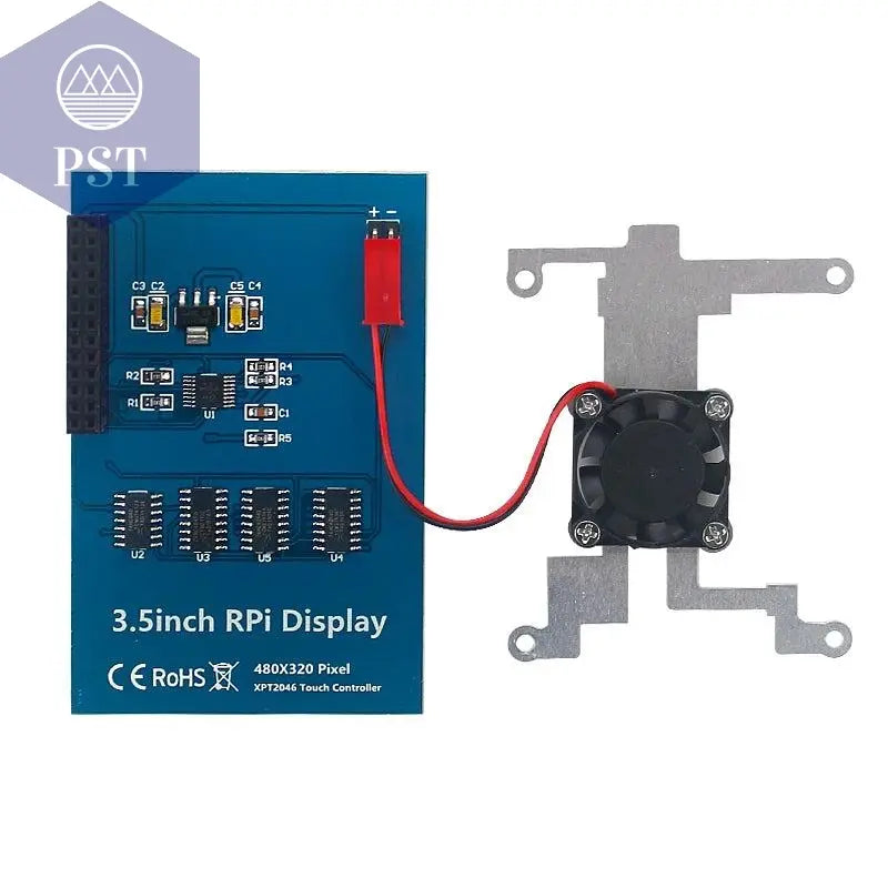 Raspberry Pi 3.5 Touch Screen 480*320 LCD TFT Display Optional ABS Metal Case Cooling Fan for Raspberry Pi 4 Model B or 3B+ 3B - PST PS Tradings