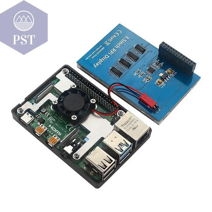 Raspberry Pi 3.5 Touch Screen 480*320 LCD TFT Display Optional ABS Metal Case Cooling Fan for Raspberry Pi 4 Model B or 3B+ 3B - PST PS Tradings