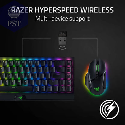 Razer Basilisk V3 Pro Wireless RGB Gaming Mouse Fast Optical Switches Gen-3  11 Programmable Buttons 30K Optical Sensor PST PS Tradings Gaming Mouse PST PS Tradings  PST PS Tradings Razer Basilisk V3 Pro Wireless RGB Gaming Mouse Fast Optical Switches Gen-3  11 Programmable Buttons 30K Optical Sensor Gaming Mouse
