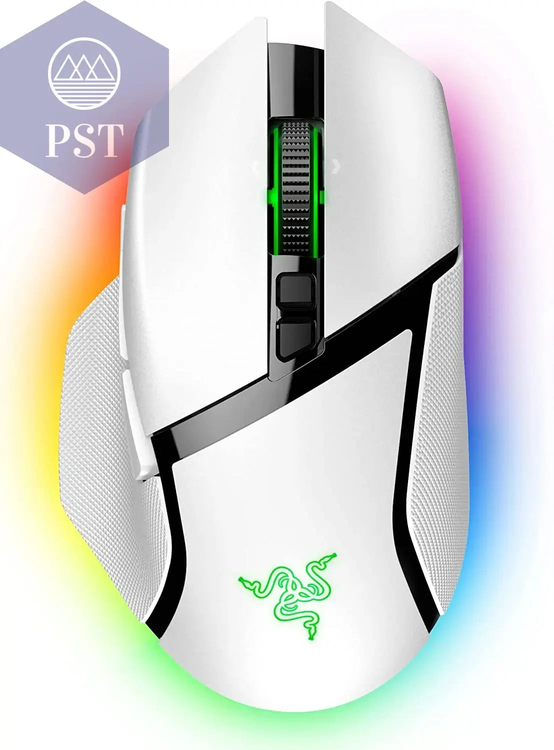 Razer Basilisk V3 Pro Wireless RGB Gaming Mouse Fast Optical Switches Gen-3  11 Programmable Buttons 30K Optical Sensor PST PS Tradings Gaming Mouse PST PS Tradings WHITE PST PS Tradings Razer Basilisk V3 Pro Wireless RGB Gaming Mouse Fast Optical Switches Gen-3  11 Programmable Buttons 30K Optical Sensor Gaming Mouse
