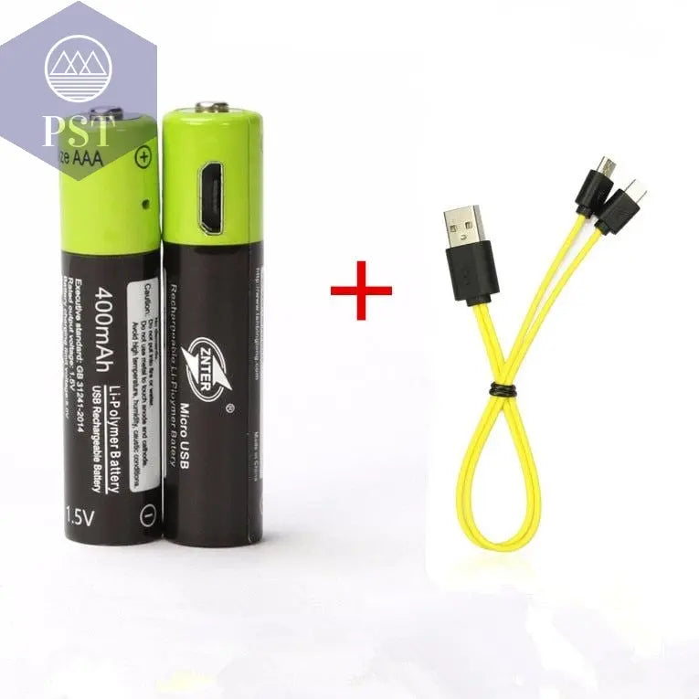 Rechargeable AAA Battery 400mAh      1.5-V-5 PST PS Tradings