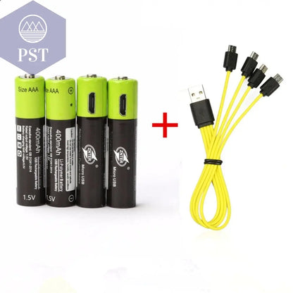 Rechargeable AAA Battery 400mAh       PST PS Tradings
