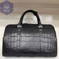 Reisetasche Stylishes Krokodil-Muster Herren Gepäck PST PS Tradings Taschen PST PS Tradings  PST PS Tradings Reisetasche Stylishes Krokodil-Muster Herren Gepäck Taschen