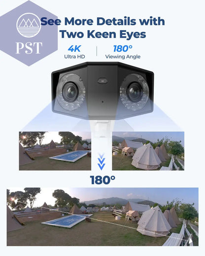 Reolink Duo 2 4K Sicherheitskamera mit Dual-Kamera 180° Sicht PST PS Tradings Sicherheitskamera PST PS Tradings  PST PS Tradings Reolink Duo 2 4K Sicherheitskamera mit Dual-Kamera 180° Sicht Sicherheitskamera