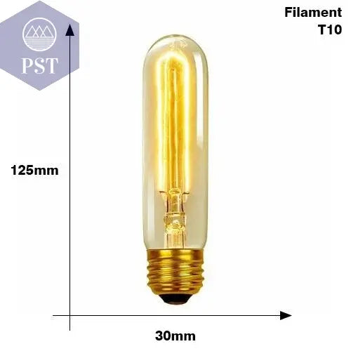 Retro Edison Light Bulb E27 220V 40W ST64 G80 G95 T10 T45 T185 A19 A60 Filament Incandescent Ampoule Bulbs Vintage Edison Lamp       PST PS Tradings