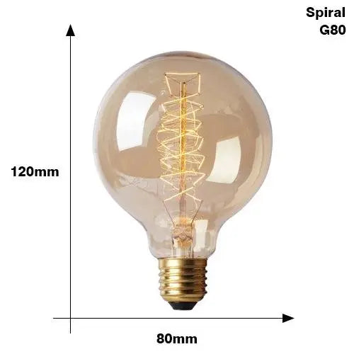 Retro Edison Light Bulb E27 220V 40W ST64 G80 G95 T10 T45 T185 A19 A60 Filament Incandescent Ampoule Bulbs Vintage Edison Lamp       PST PS Tradings