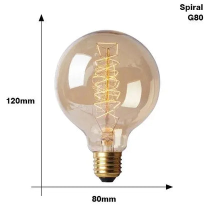 Retro Edison Light Bulb E27 220V 40W ST64 G80 G95 T10 T45 T185 A19 A60 Filament Incandescent Ampoule Bulbs Vintage Edison Lamp       PST PS Tradings