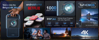 ULTIMEA 4K Heimkino Projektor PST PS Tradings Projektor Projektor