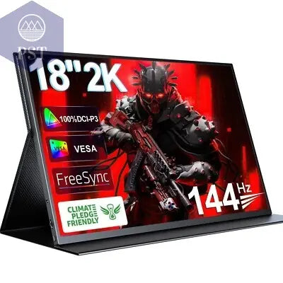 UPERFECT Mobile 18 Zoll Gaming Monitor 18" 2K Display 144Hz FreeSync Tragbar PST PS Tradings Monitor PST PS Tradings  PST PS Tradings