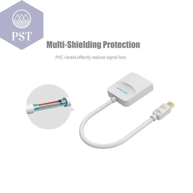 Vention Thunderbolt To HDMI Converter Mini Displayport To HDMI Adapter Cable for Apple MacBook Air Pro iMac Mac Surface Mini DP - Property & Safety Tradings